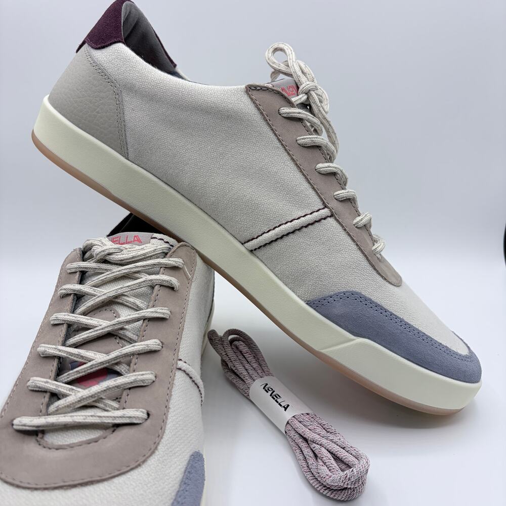 Novella Men's Premium Multi-Color Suede Sneakers - Size 14 New NWT Luxury - Picture 4 of 7